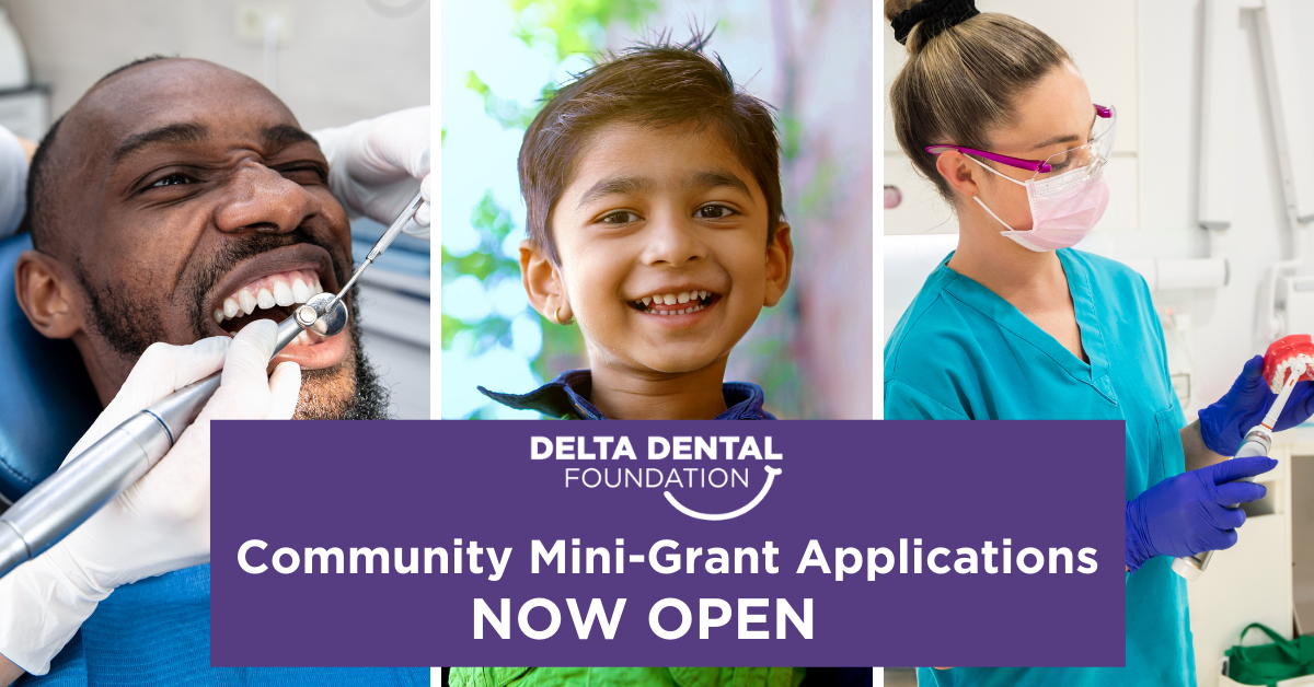 Mini-Grants for Nonprofits Promoting or Providing Oral Health Care